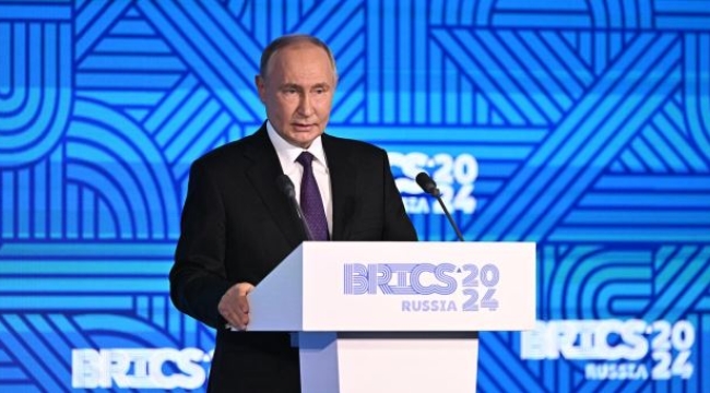 Putin: BRICS'in dünya ekonomisindeki payı artık G7'yi geçti