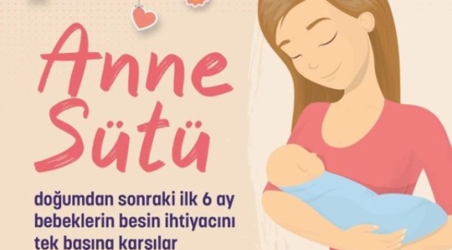 Sağlıklı büyümenin temel taşı: ''Anne sütü''