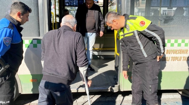 Alanya'da engelsiz trafik denetimleri tüm hızıyla sürüyor