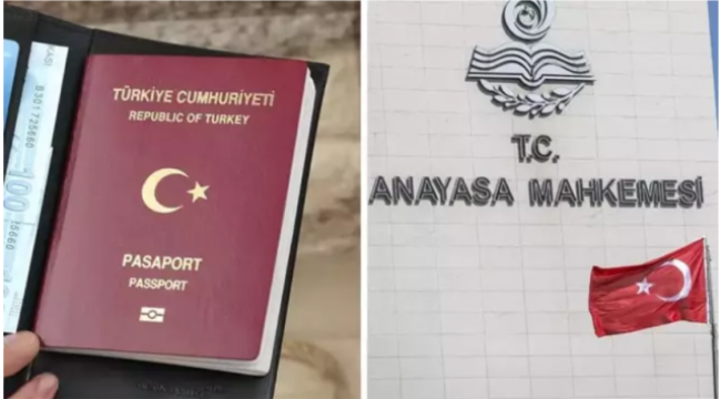 AYM'den dikkat çeken pasaport kararı