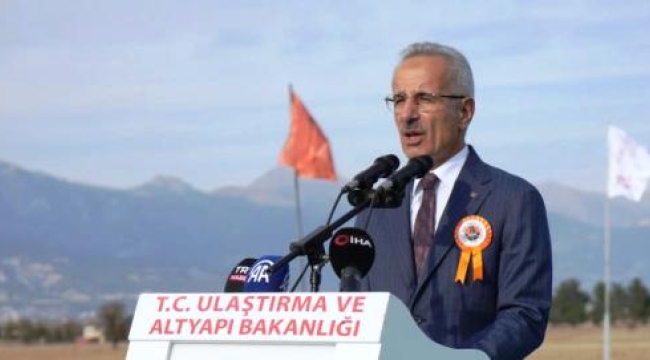 Bakan Uraloğlu: Antalya-Alanya Otoyolu  dönüm noktası olacak