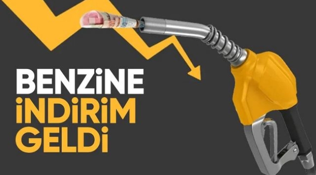 Benzine indirim geldi