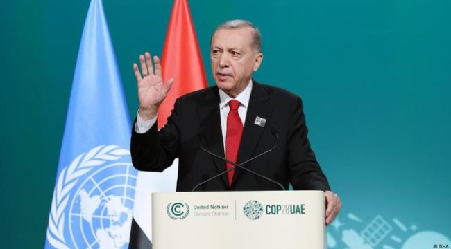 Cumhurbaşkanı Erdoğan COP29 Dünya Liderleri İklim Zirvesi'nde konuştu: 'İklim kanunu Meclis'e sunacağız'