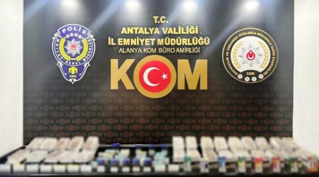 Alanya'da kaçak operasyonu düzenlendi