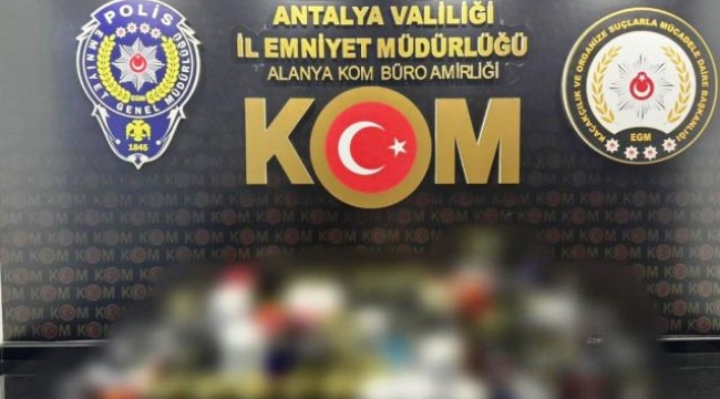 Alanya'da yılbaşı öncesi kaçak içkiye darbe