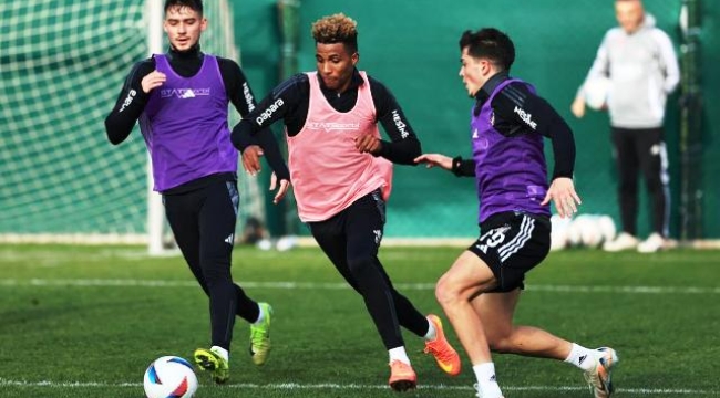 Beşiktaş, Alanyaspor maçı hazırlıklarını sürdürdü