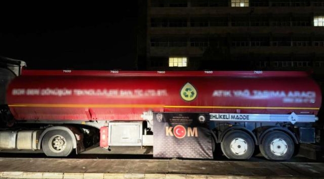 Antalya'da bir haftada 26 bin 500 litre kaçak akaryakıt ele geçirildi