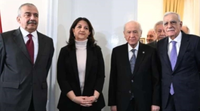 DEM Parti heyeti Bahçeli ile bir araya geldi