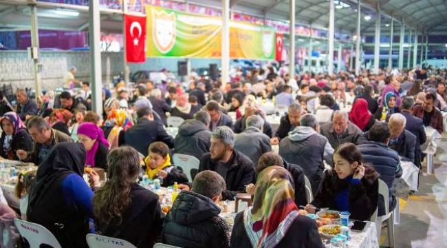 Alanya Pazarcılar Odası'ndan geleneksel iftar programına davet