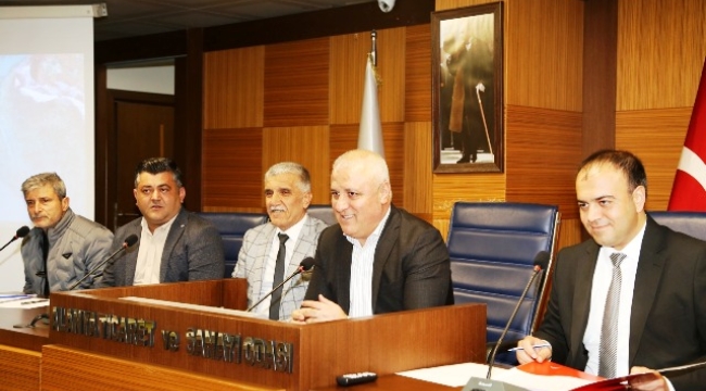 ALTSO'da ulaşım zirvesi