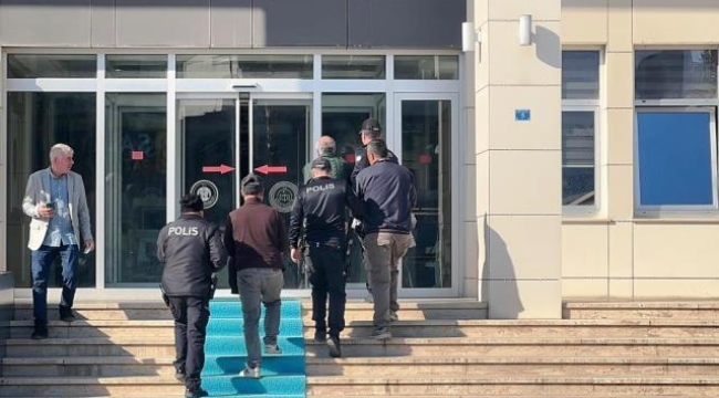 Palet hırsızları yakayı ele verdi