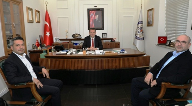 İç Mimarlar Odası Alanya Temsilciliği'nden Kaymakam Ürkmezer'e ziyaret 