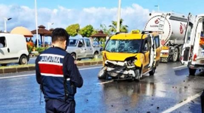 Alanya'da feci kaza