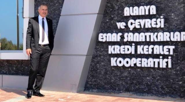 Alanya ve Çevresi Esnaf ve Sanatkarlar Kredi Kefalet Kooperatifi 9 Nisan'da genel kurula gidiyor
