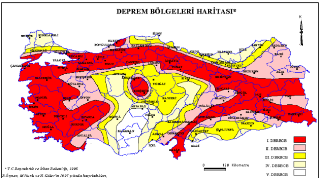 Deprem haritası güncellendi, AFAD güvenli bölgeler listesini açıkladı