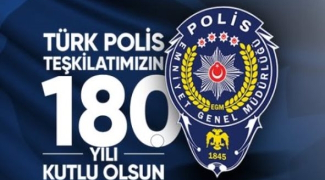 Türk Polis Teşkilatı'nın 180'inci kuruluş yıl dönümü